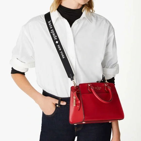 Kate Spade Logo Webbing Bag Strap - Picture 5 of 8